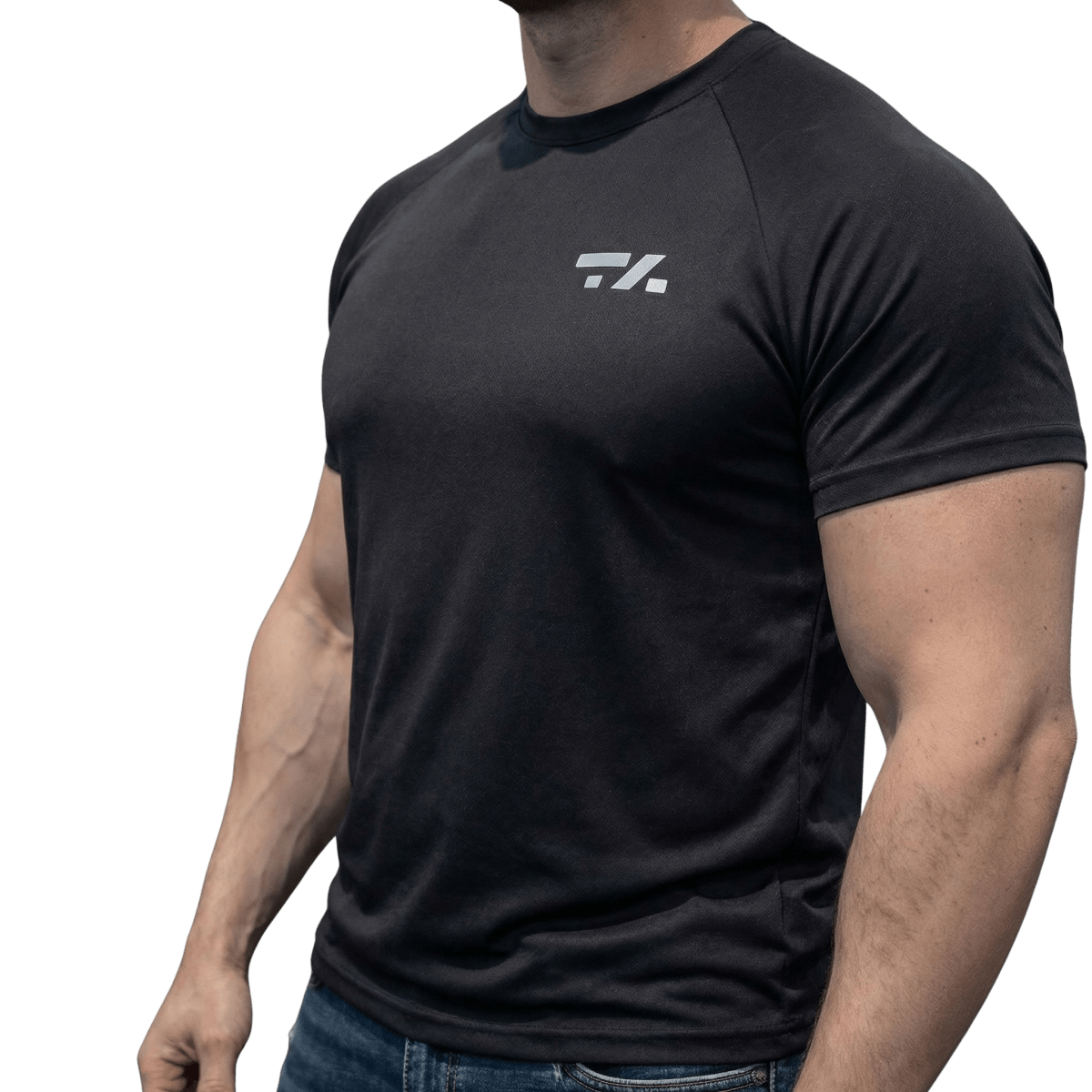 CAMISA DRY LISA MASCULINA - P - PRETA - TA Suplementos ACESSORIOS
