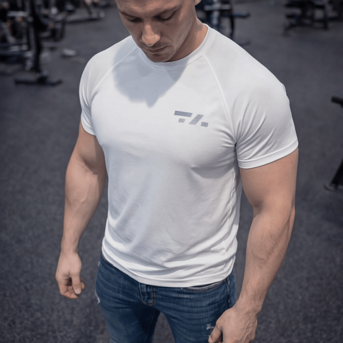 CAMISA DRY PERF MASCULINA - P - BRANCA - TA Suplementos ACESSORIOS