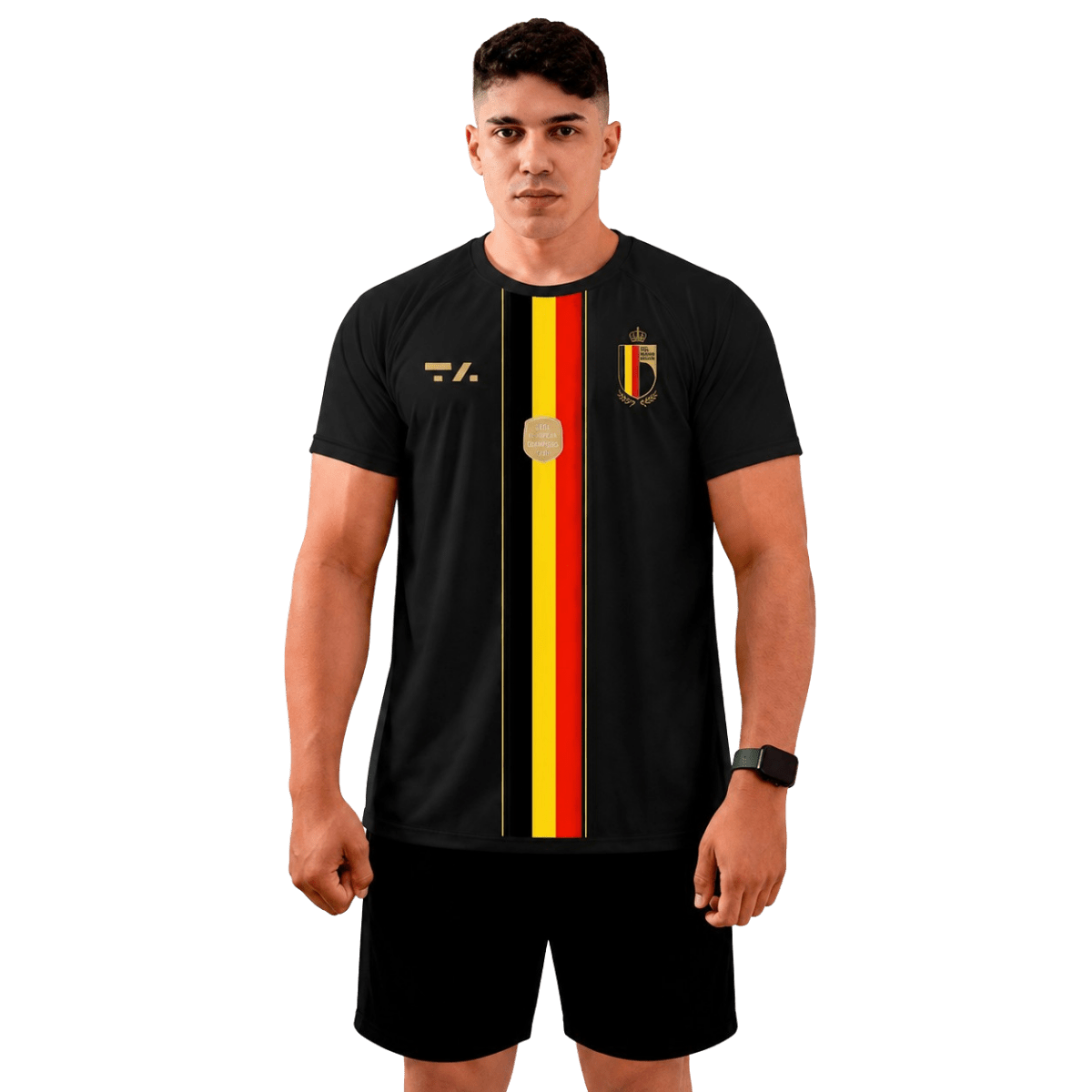 CAMISA DRY SELECAO PREMIUM - BELGICA - GG - TA Suplementos ACESSORIOS