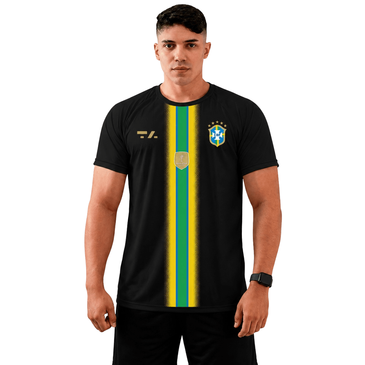 CAMISA DRY SELECAO PREMIUM - BRASIL - G - TA Suplementos ACESSORIOS