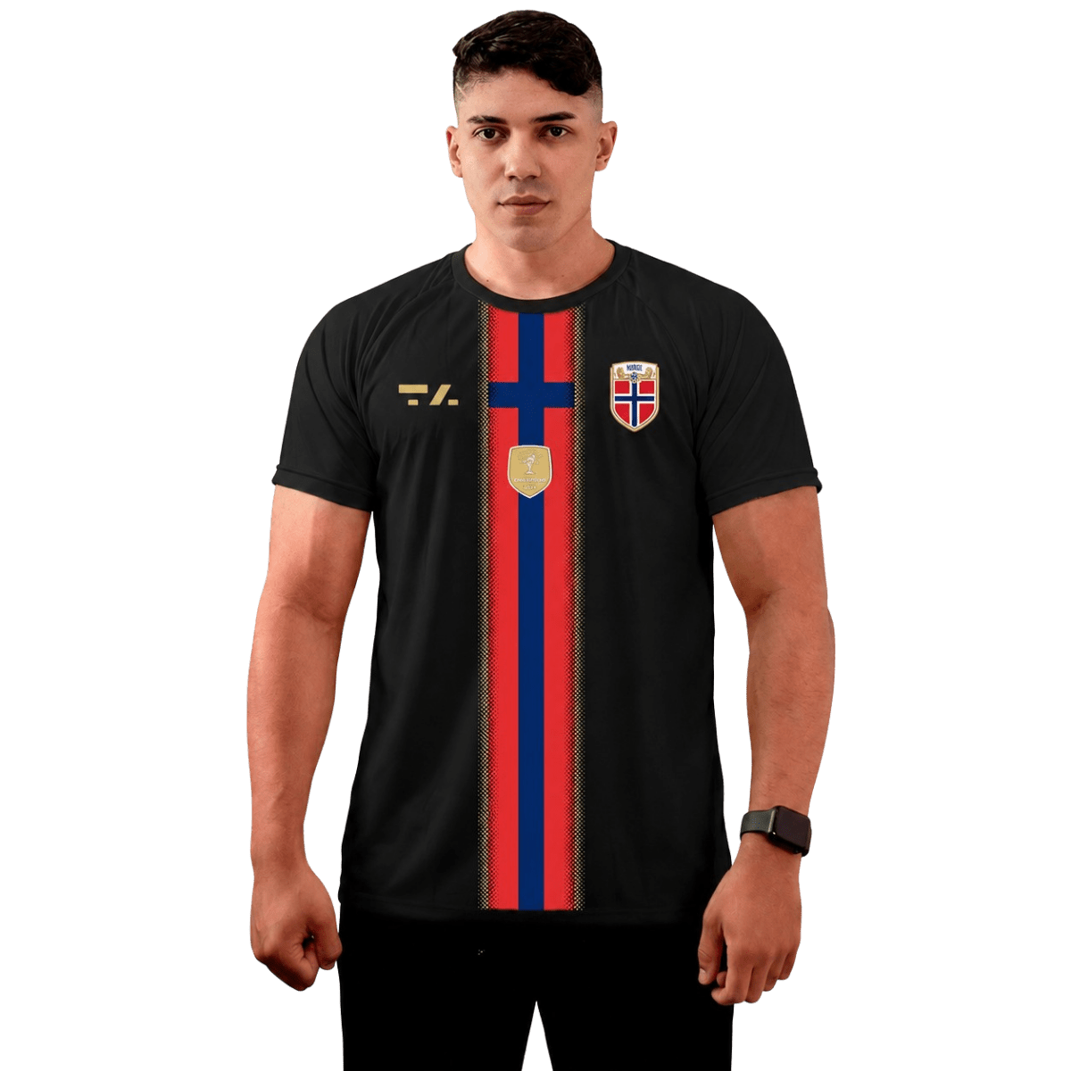 CAMISA DRY SELECAO PREMIUM - NORUEGA - PP - TA Suplementos ACESSORIOS