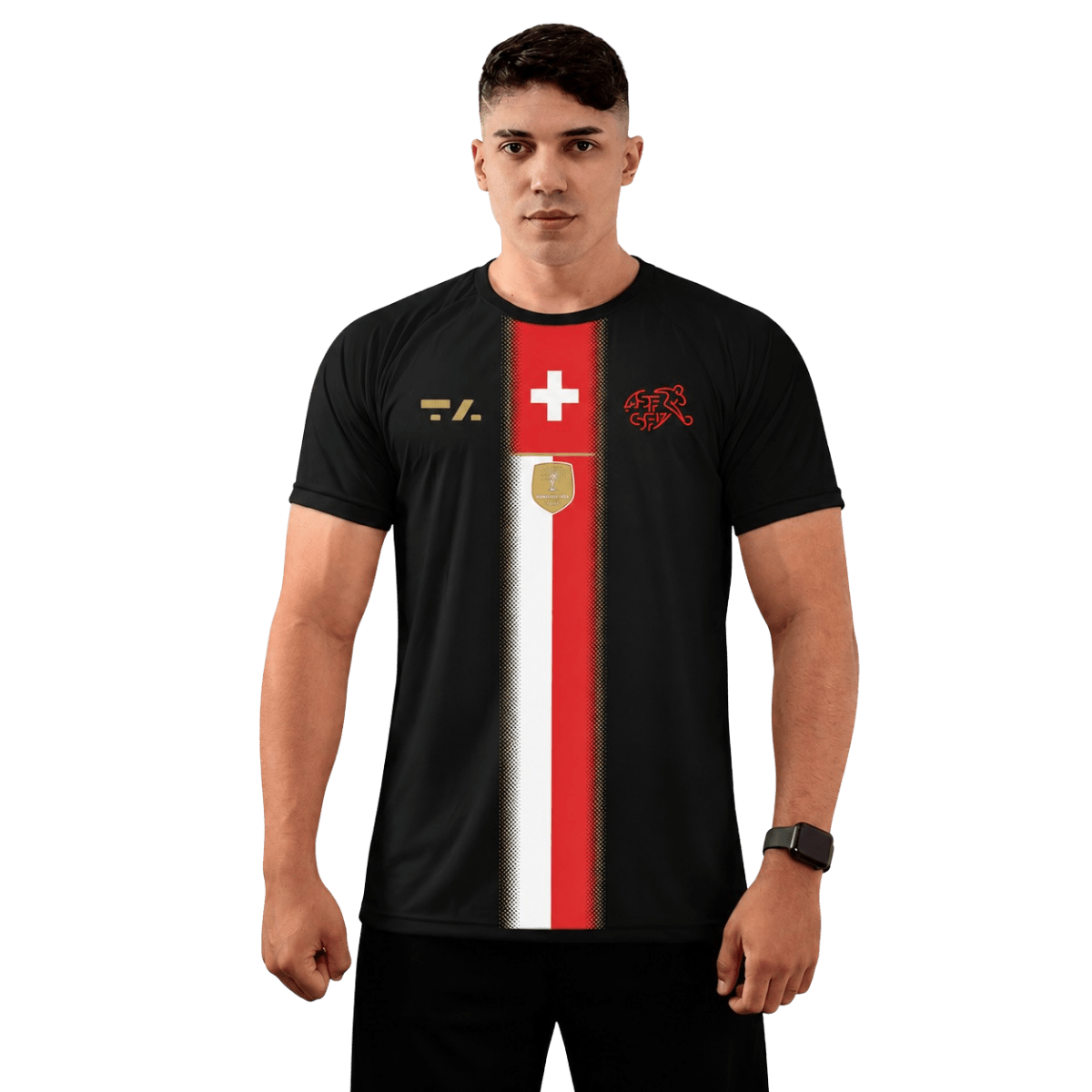 CAMISA DRY SELECAO PREMIUM - SUIÇA - M - TA Suplementos ACESSORIOS