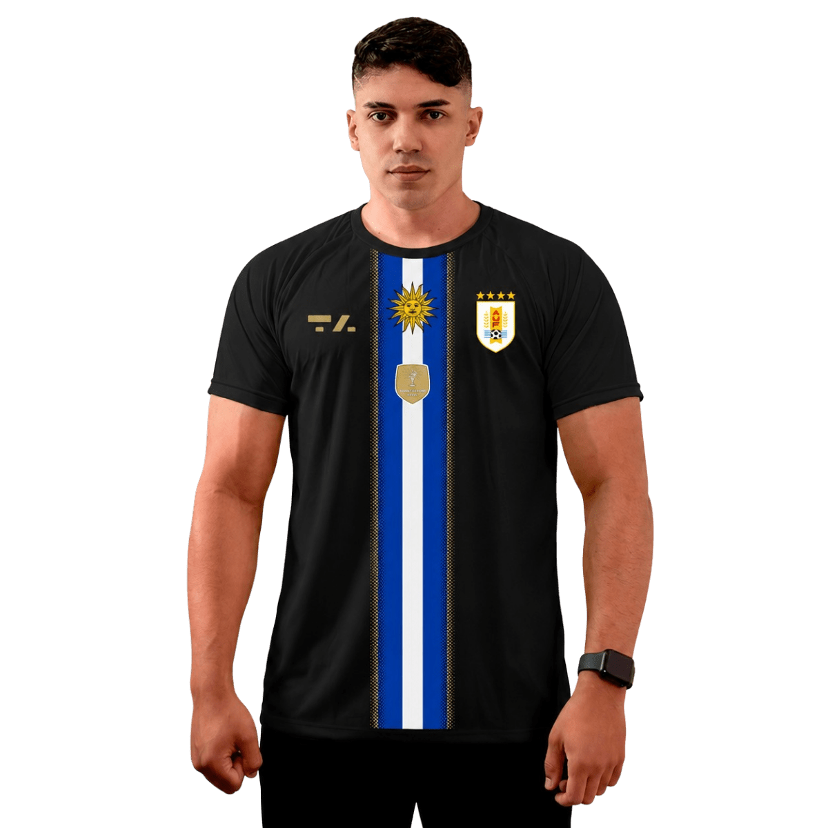 CAMISA DRY SELECAO PREMIUM - URUGUAI - G - TA Suplementos ACESSORIOS