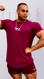 CAMISA LONG SLIM - LILITH - P - BORDÔ - TA Suplementos ACESSORIOS