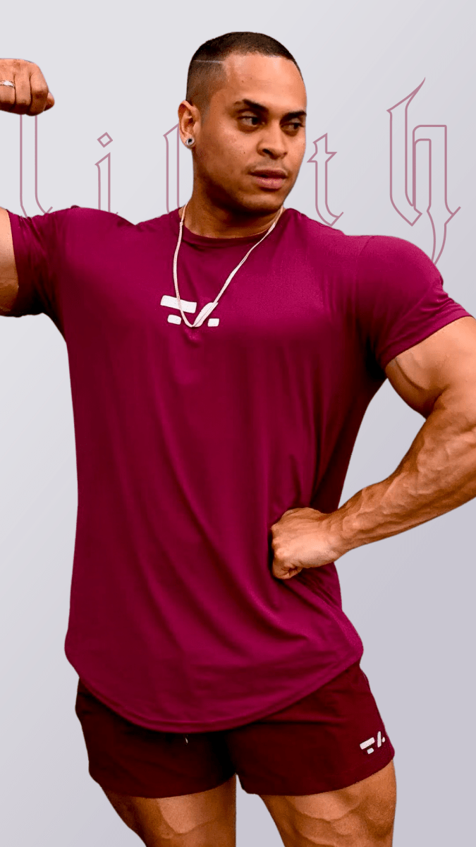 CAMISA LONG SLIM - LILITH - P - BORDÔ - TA Suplementos ACESSORIOS