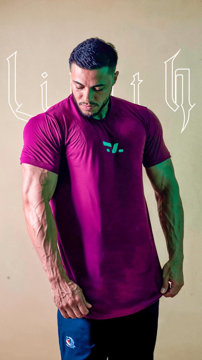 CAMISA LONG SLIM - LILITH - P - BORDÔ - TA Suplementos ACESSORIOS