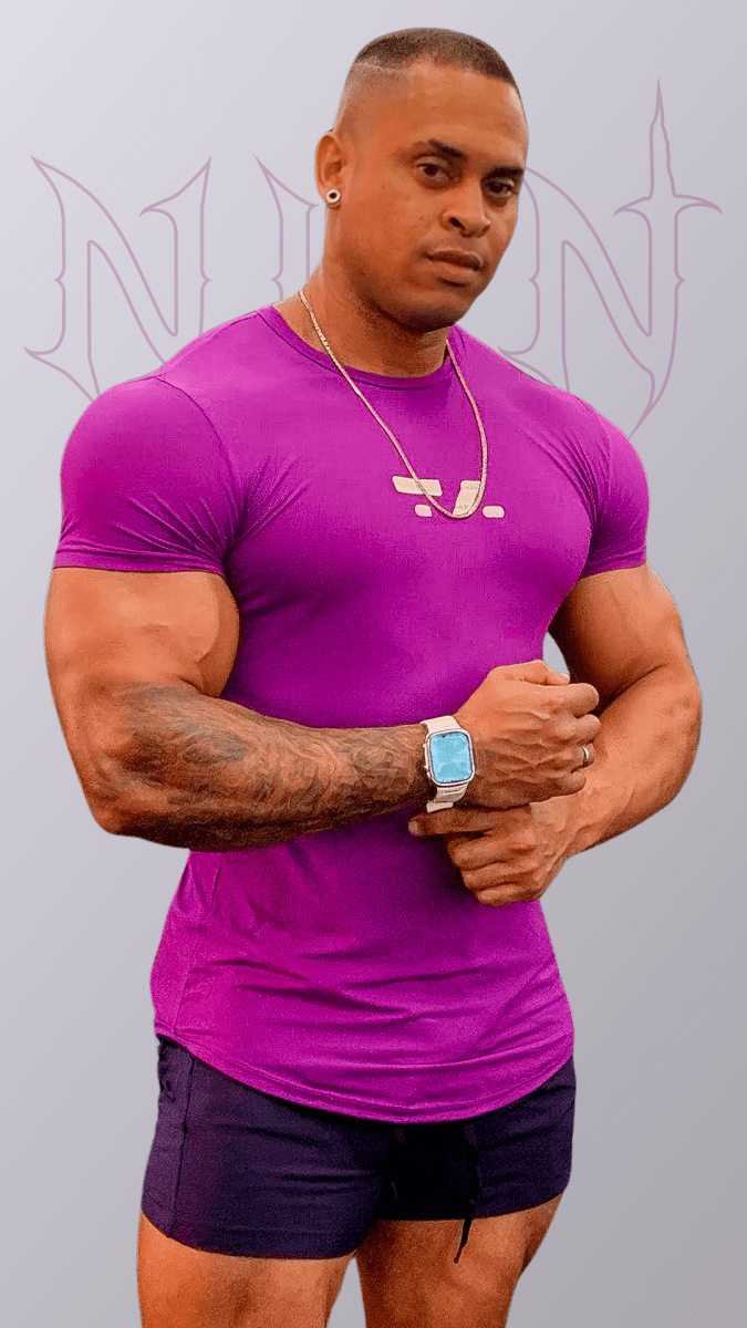 CAMISA LONG SLIM - NUN - P - VIOLETA PURPLE - TA Suplementos ACESSORIOS