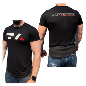 CAMISA LONG SLIM - ORIGINAL - M - BLACK - TA Suplementos ACESSORIOS