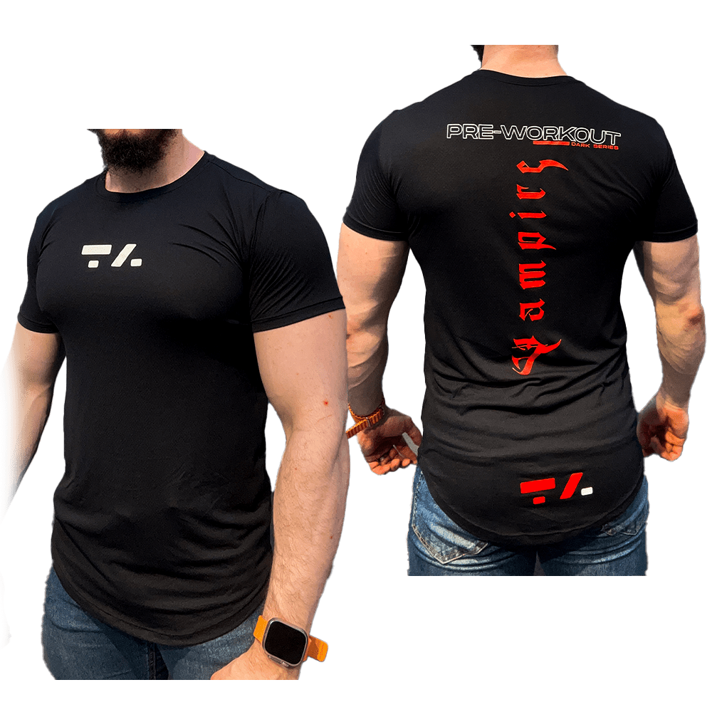 CAMISA LONG SLIM - VAMPIRE - P - BLACK - TA Suplementos ACESSORIOS