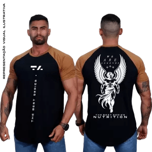 CAMISETA LONGLINE MANGA CURTA - G - CL56 - TA Suplementos ACESSORIOS