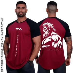 CAMISETA LONGLINE MANGA CURTA - M - CL62 - TA Suplementos ACESSORIOS