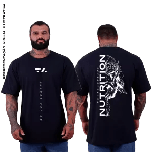 CAMISETA OVERSIZED - G - OV01 - TA Suplementos ACESSORIOS