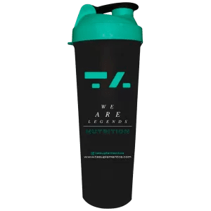 COQUETELEIRA WE ARE LEGENDS - 1L - PRETA COM TURQUESA - TA Suplementos ACESSORIOS
