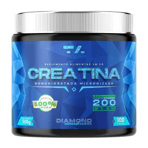 CREATINA 100% PURA DIAMOND - POTE - 300G - TA Suplementos AMINOACIDOS