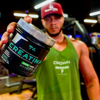 CREATINA 100% PURA - POTE - 300G - TA Suplementos AMINOACIDOS