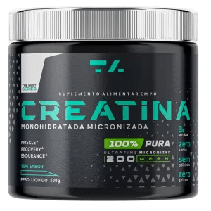 CREATINA 100% PURA - POTE - 300G - TA Suplementos AMINOACIDOS