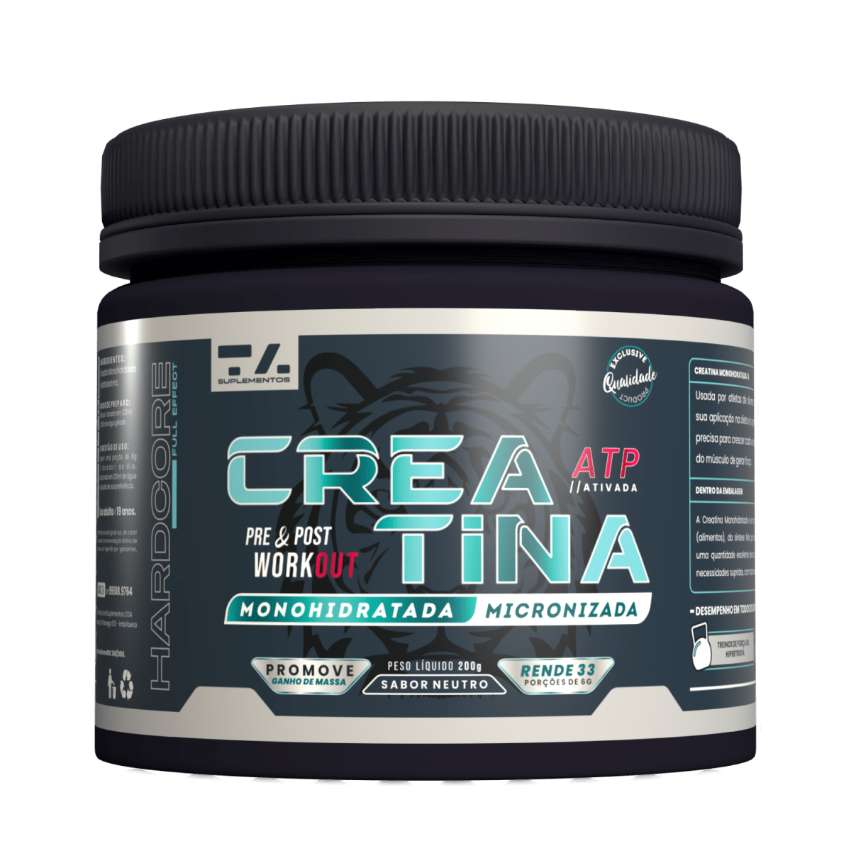 CREATINA ATP - POTE - 200G - TA Suplementos AMINOACIDOS