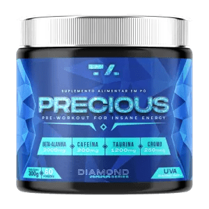 PRECIOUS PW DIAMOND SERIES - POTE - 300G - UVA - TA Suplementos PRE - TREINO