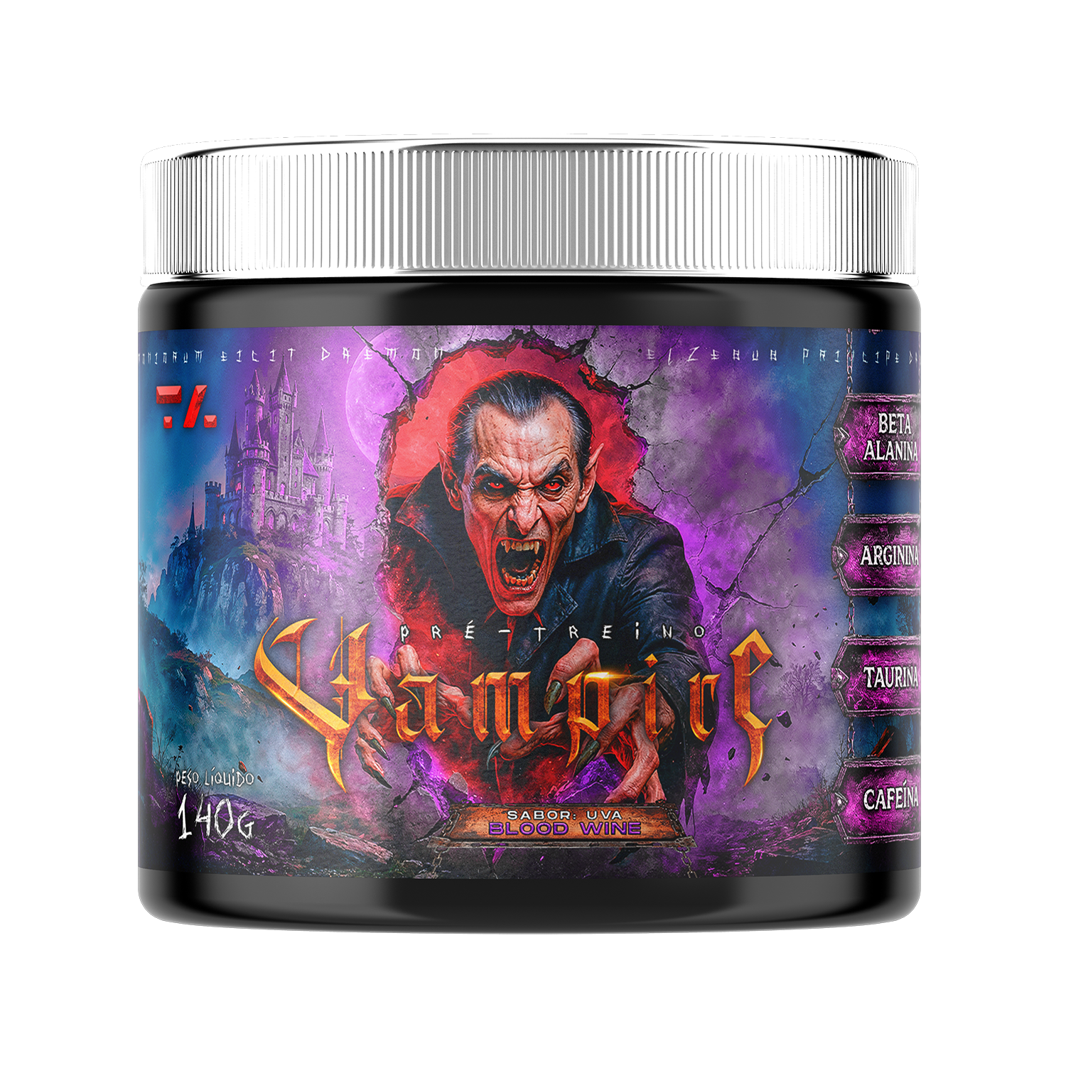 VAMPIRE BLACK - POTE - 140G - UVA (BLOOD WINE)