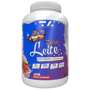 WHEY ZERO LEITE - POTE - 900G - SORVETE DE MORANGO - TA Suplementos PROTEINA