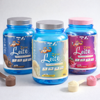 WHEY ZERO LEITE - POTE - 900G - SORVETE DE MORANGO - TA Suplementos PROTEINA